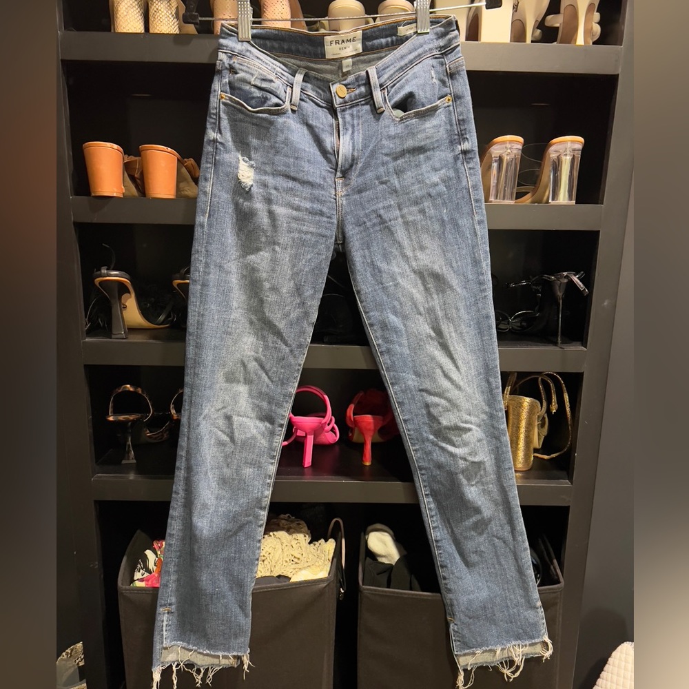 Frame denim skinny Jean (size 25) $50